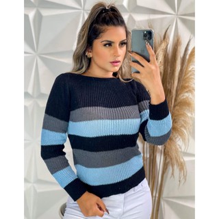 sueter tricot feminino em Promoção na Shopee Brasil 2024