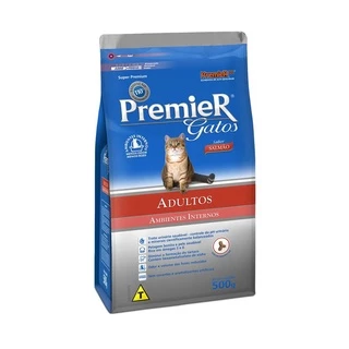 Ração Premier Gatos Adultos Salmão 500G