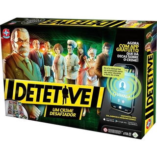 Jogo de Tabuleiro Investigação Detetive Sherlock, GGB Plast