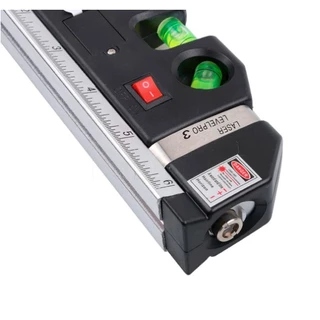 Nivel Laser Level Pro 03 Trena Prumo 3Pontos - Super Leve