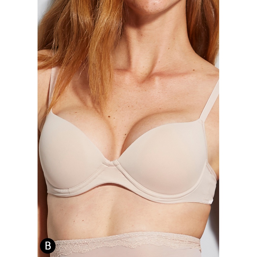 Sutiã Push Up Bonjour Básico (00B25600) Microfibra - Nude 