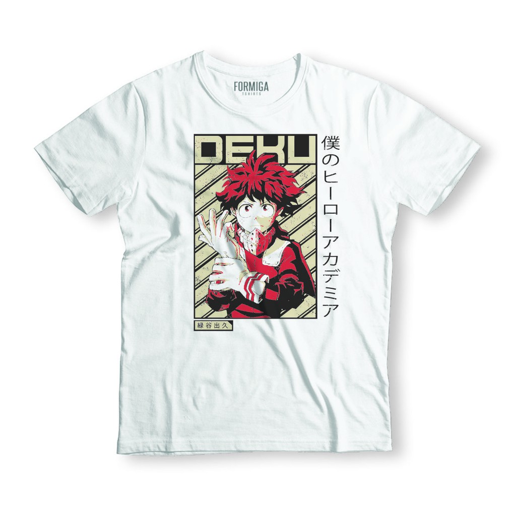 Camiseta Boku No Hero Academia Anime Manga Serie Nerd Filme