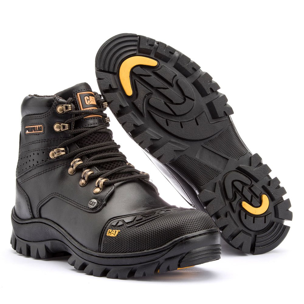 Bota bico de aço clearance caterpillar