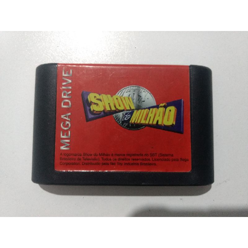 Show Do Milhao Original Mega Drive Shopee Brasil