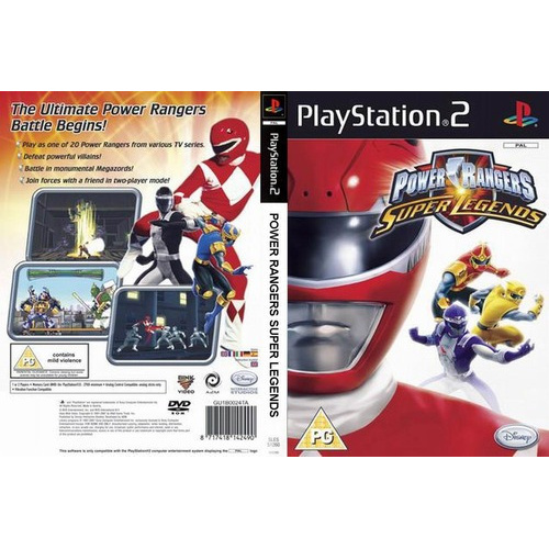 Power rangers super legends ps2 new arrivals