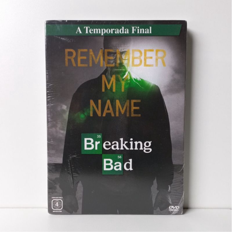 Box Dvd Breaking Bad - A Temporada Final - Original Lacrado | Shopee Brasil