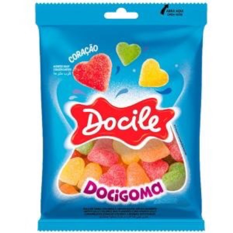 Docigoma Coração - Docile - 190g | Shopee Brasil