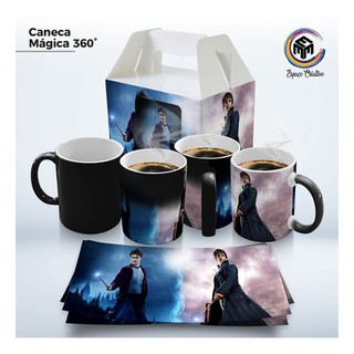 Caneca Mágica Feiticos Harry Potter Termossensível Modelo 1 em Promoção na  Americanas