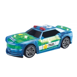 Brinquedo Carrinho de Policia com Luzes e Sons de Sirene Botões - Shiny  Toys 000431