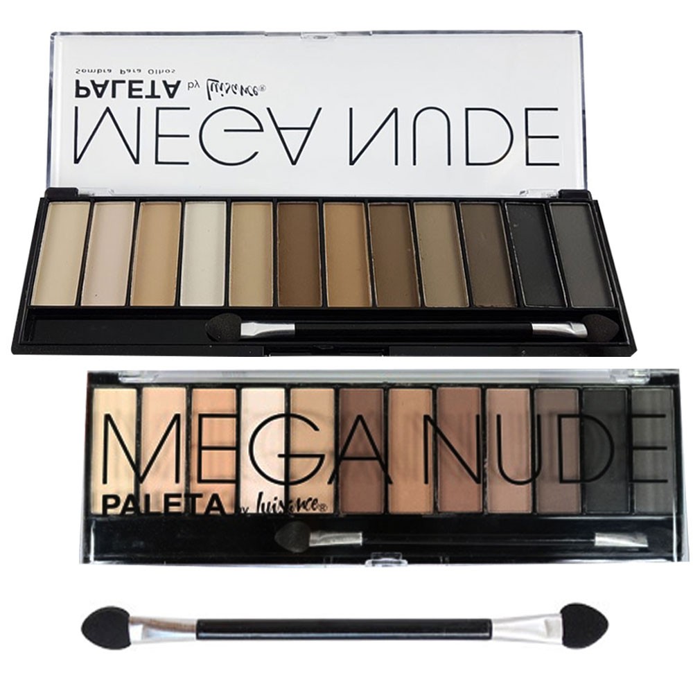 Paleta Sombras MEGA NUDE | Shopee Brasil