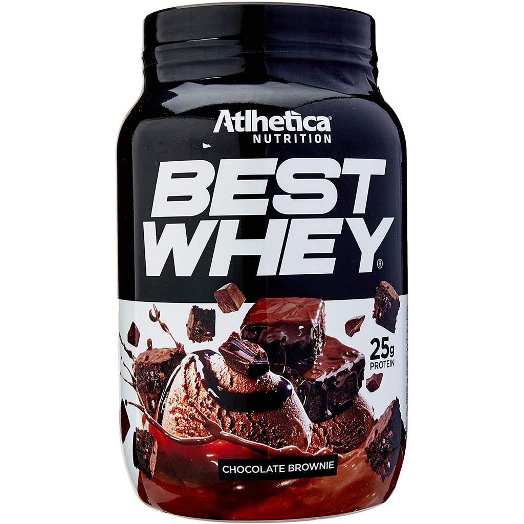 Best Whey, Athletica Nutrition, Brownie Chocolate, 900 G