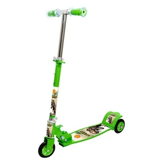 Patinete Infantil 3 Rodas Dinossauro Altura Ajustavel Menino Dm Toys