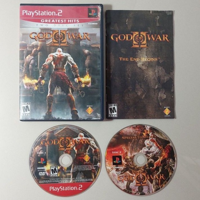 God of War 2 Hd (Clássico Ps2) Midia Digital Ps3 - WR Games Os melhores  jogos estão aqui!!!!