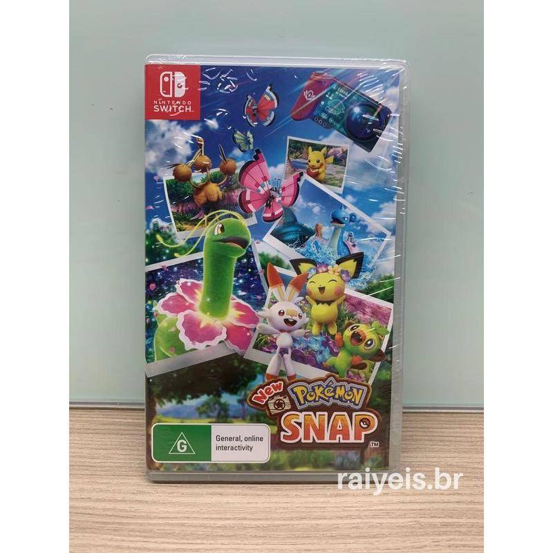 Pokémon Snap - Jogo Nintendo Switch Mídia Física no Shoptime