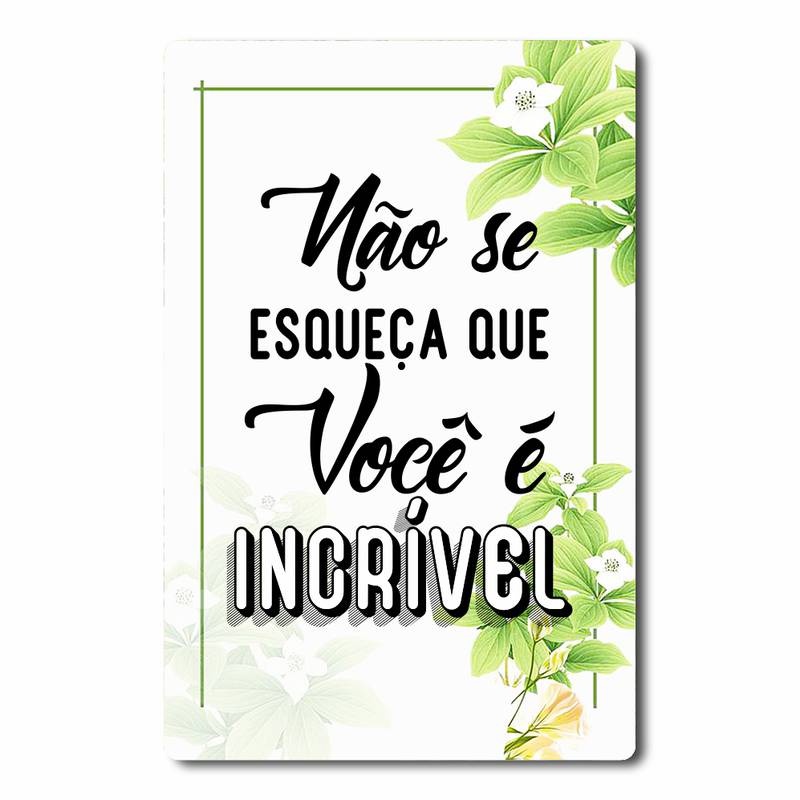 Incrível - Não se esqueça!