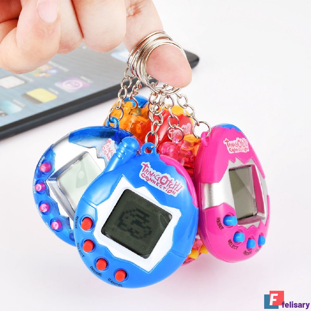 BRINQUEDO BICHINHO VIRTUAL / TAMAGOTCHI COM CORDINHA - XH9820