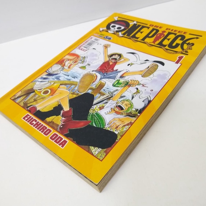 One Piece 1 Volume um Panini Tanko Eiichiro Oda Primeira versão Escorrega o Preço
