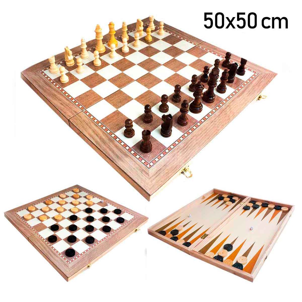 Jogo de xadrez dobrável tabuleiro 23x23 em Promoção na Shopee