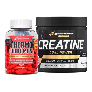 Thermo Abdomen 60 Comp + Creatina 150g - Body Action