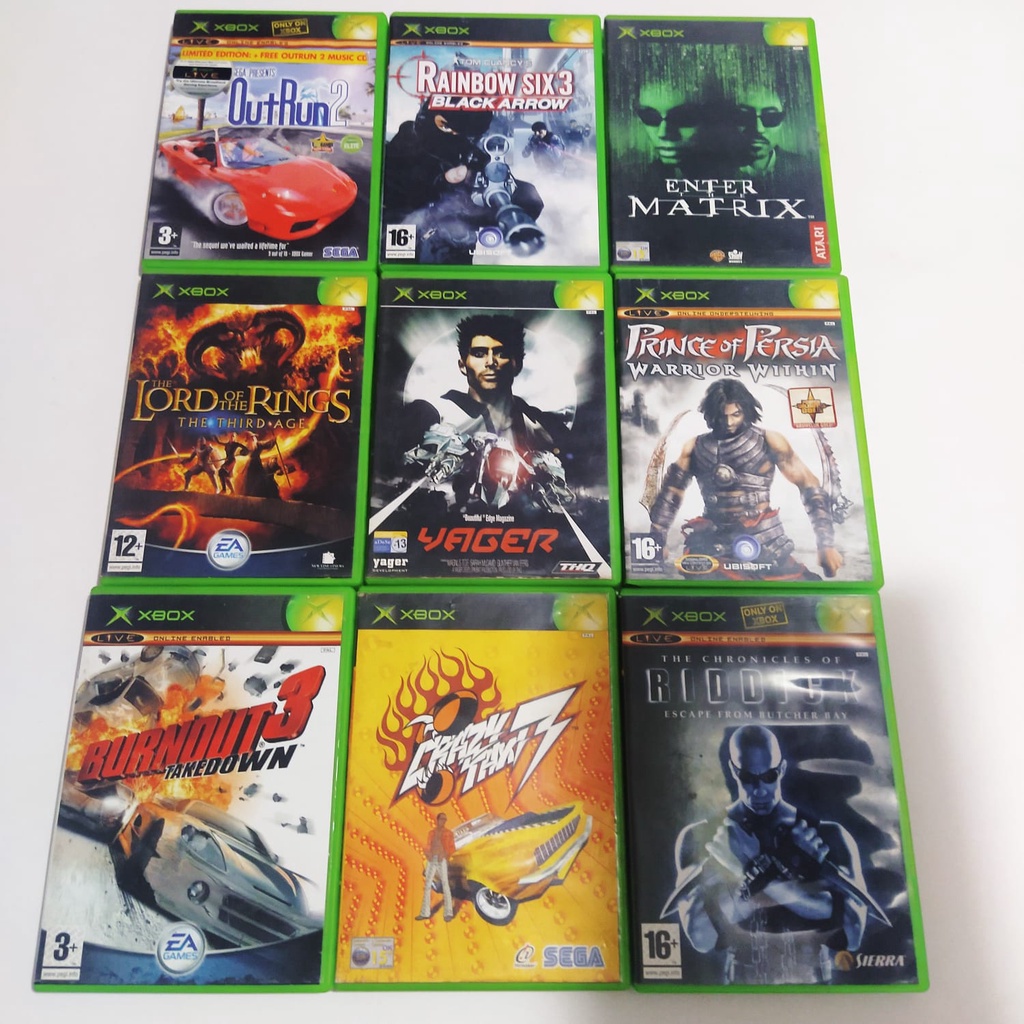 Jogos xbox classic