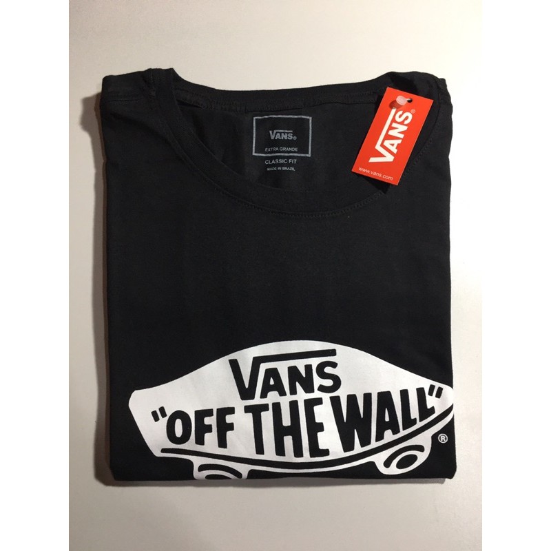 Camisa vans off the hot sale wall