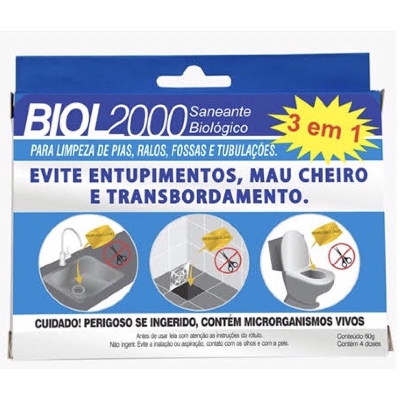 Biol 2000 - Limpa Fossa Caixa De Gordura