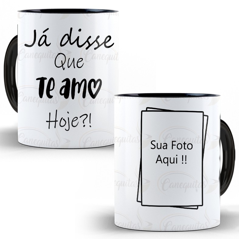 Caneca Bonequinhos Já Disse Que Te Amo Hoje?