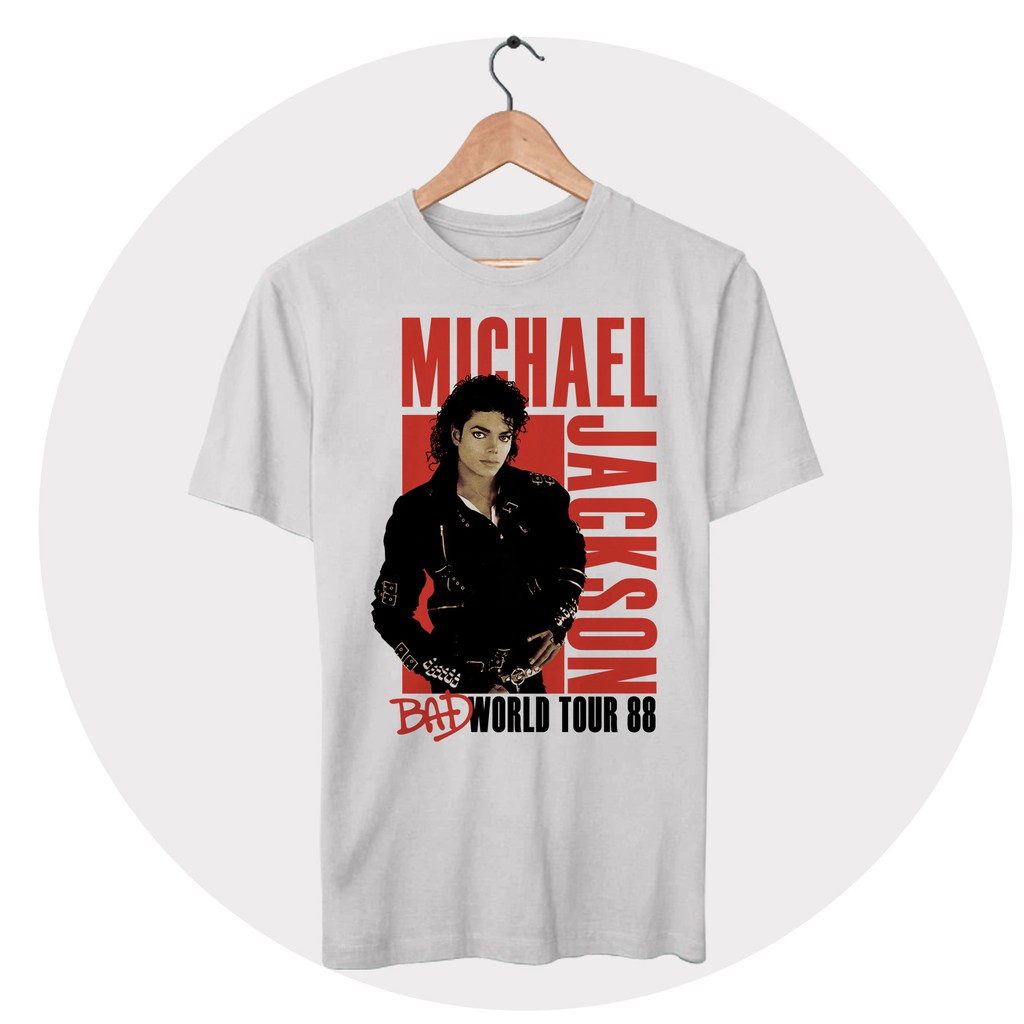 Camiseta SL1 Michael Jackson Bad Tour