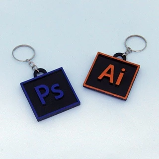Chaveiro Photoshop e Illustrator