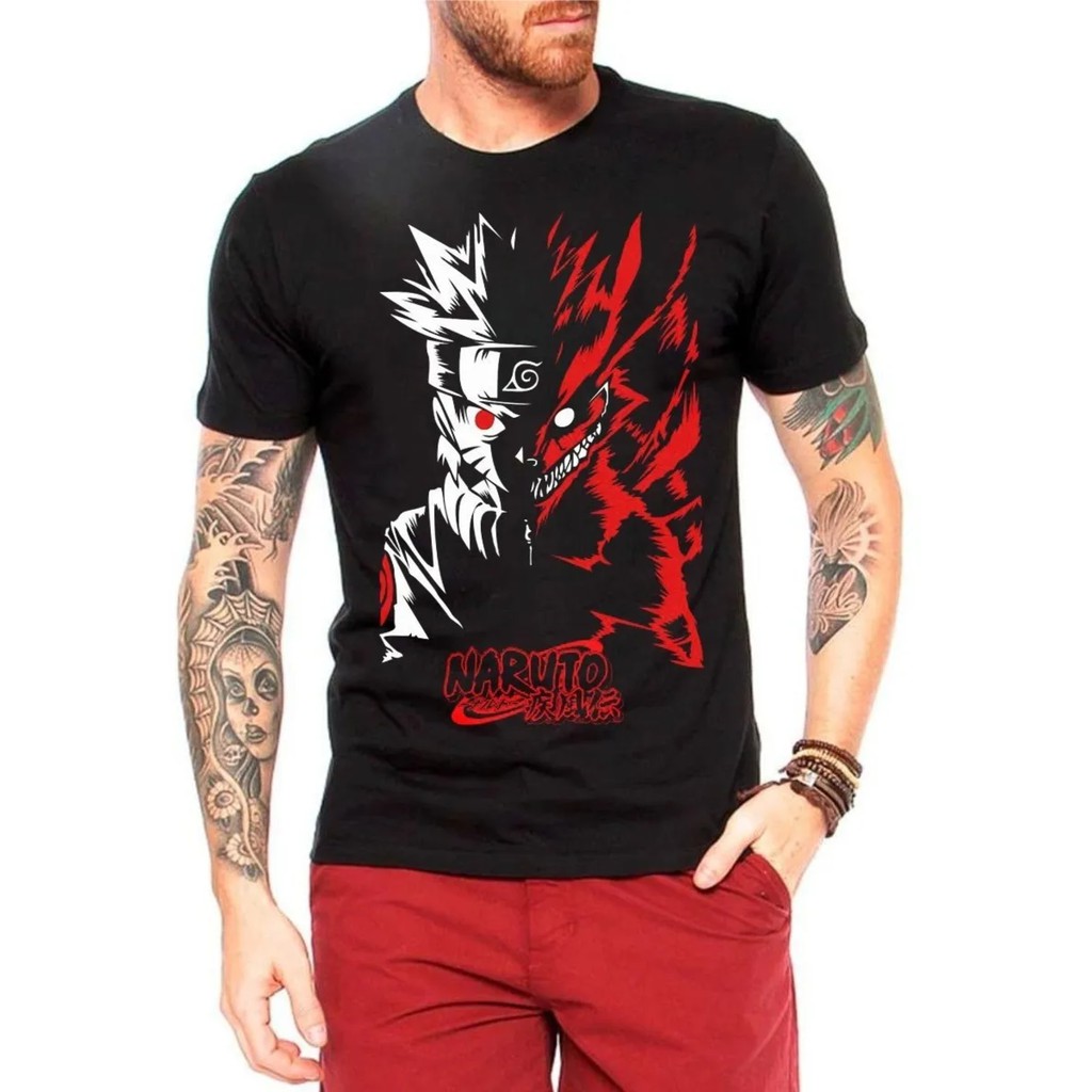 Camisa/Camiseta Unissex Símbolo Gaara Naruto