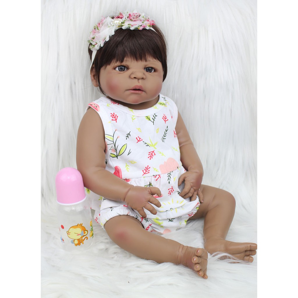 Bebê Reborn Morena: Representatividade e Encanto - Boneca Reborn Original  Silicone