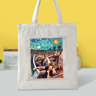 Bolsa Sacola Ecobag Van Gogh, Bolsa de Ombro Feminina Usado 83999925