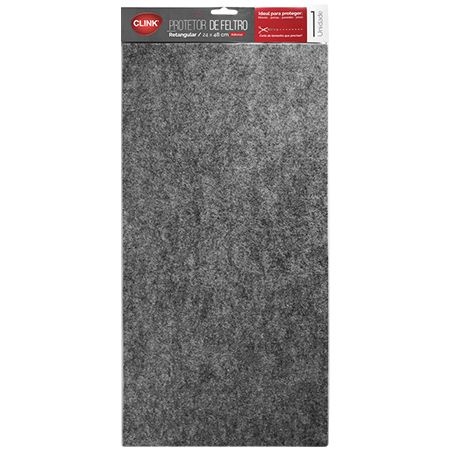 Protetor Adesivo de Feltro Peça Única Para Móveis 24X48cm Clink