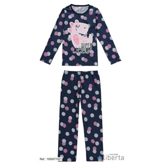 Pijama Infantil Para Menina Inverno - Malwee Liberta em Oferta na Shopee