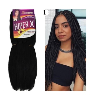 2 Jumbão 330 Gramas Box Braids Coloridos + Brinde