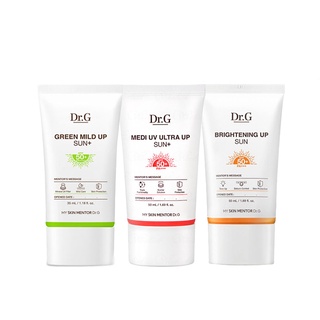 dr.g sun plus protetor solar (Green Mild Up/Brightening Up/Medi UV Ultra Up) 50ml