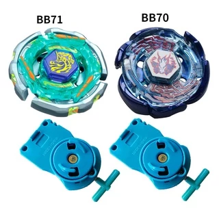 2X Burst Beyblade BB71 Unicorno BB70 Galaxy Pegasus Gyro Com Lançador De Batalha