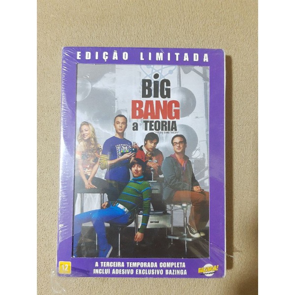 Box Big Bang a Teoria - Terceira temporada Dvd | Shopee Brasil