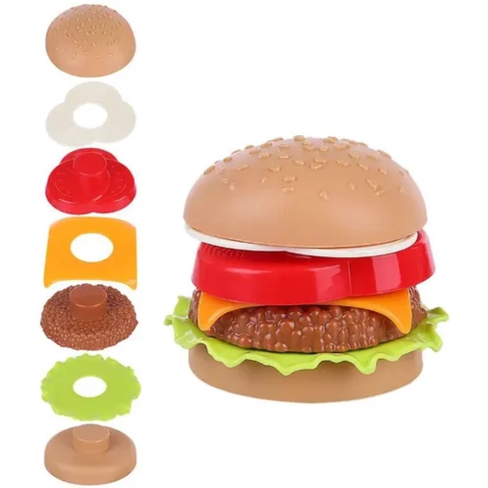 Kit Comidinha Infantil Hambúrguer Hot-dog C/ Milk Shake - ARK