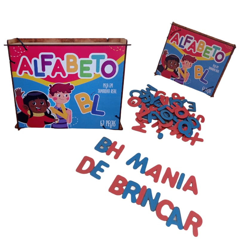 Alfabeto,Recortado,Pequeno, - Brinquedos E Jogos Pedagógicos e Educativos