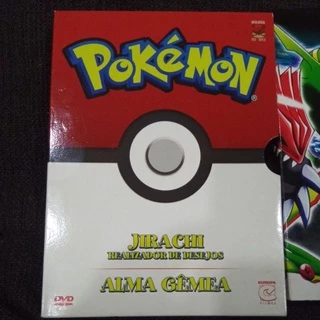 DVD duplo pokémon jirachi alma gêmea