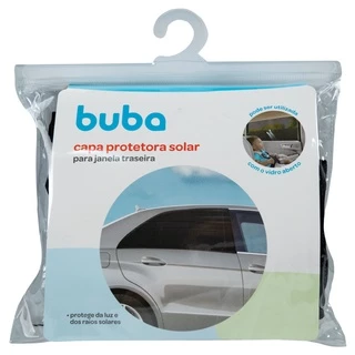 Capa Cortina Protetor Solar de carro Bebe Janela Traseira Aberta Buba Infantil