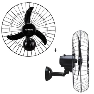 Ventilador de Parede Oscilante 60 CM BIVOLT 200W com 2 Unidades VENTISOL em Oferta na Shopee