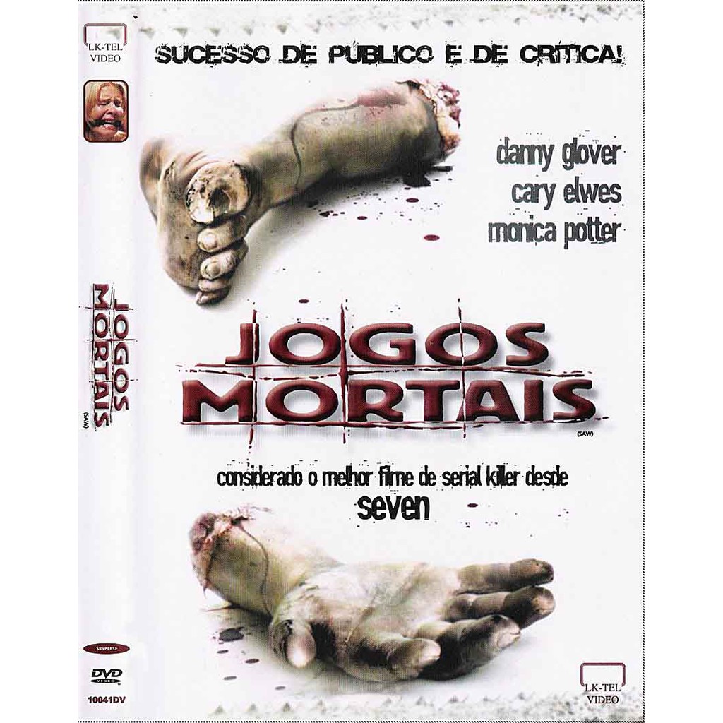 Jogos Mortais 2004 Danny Glover, Cary Elwes, Seminovo - Discos de