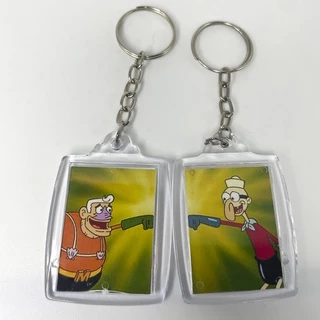 Couple chaveiro Homem Sereia e Mexilhãozinho