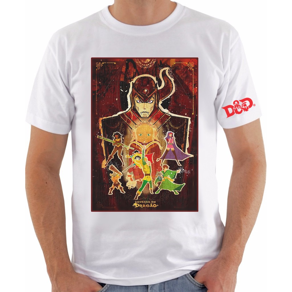 Camiseta Unissex Feminina Dungeons & Dragons:Caverna do Dragão Mestre dos  Magos, Vingador, Bobby, Presto (Preta) Camisa Geek - CD - Toyshow Tudo de  Marvel DC Netflix Geek Funko Pop Colecionáveis
