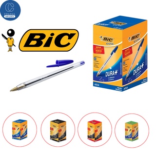 Caneta Esferográfica Cristal Bic Azul 1,0MM Caixa com 50 unidades 4 cores combo azul vermelha preta verde a pronta entrega