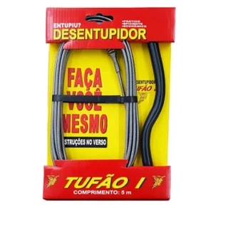 Desentupidor Manual Tufão 5m Overtime