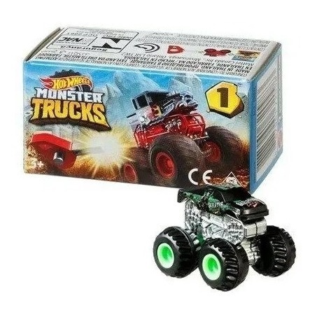 Hot Wheels Monster Trucks Mini Carrinho Com Lançador Series SortidoSortidas