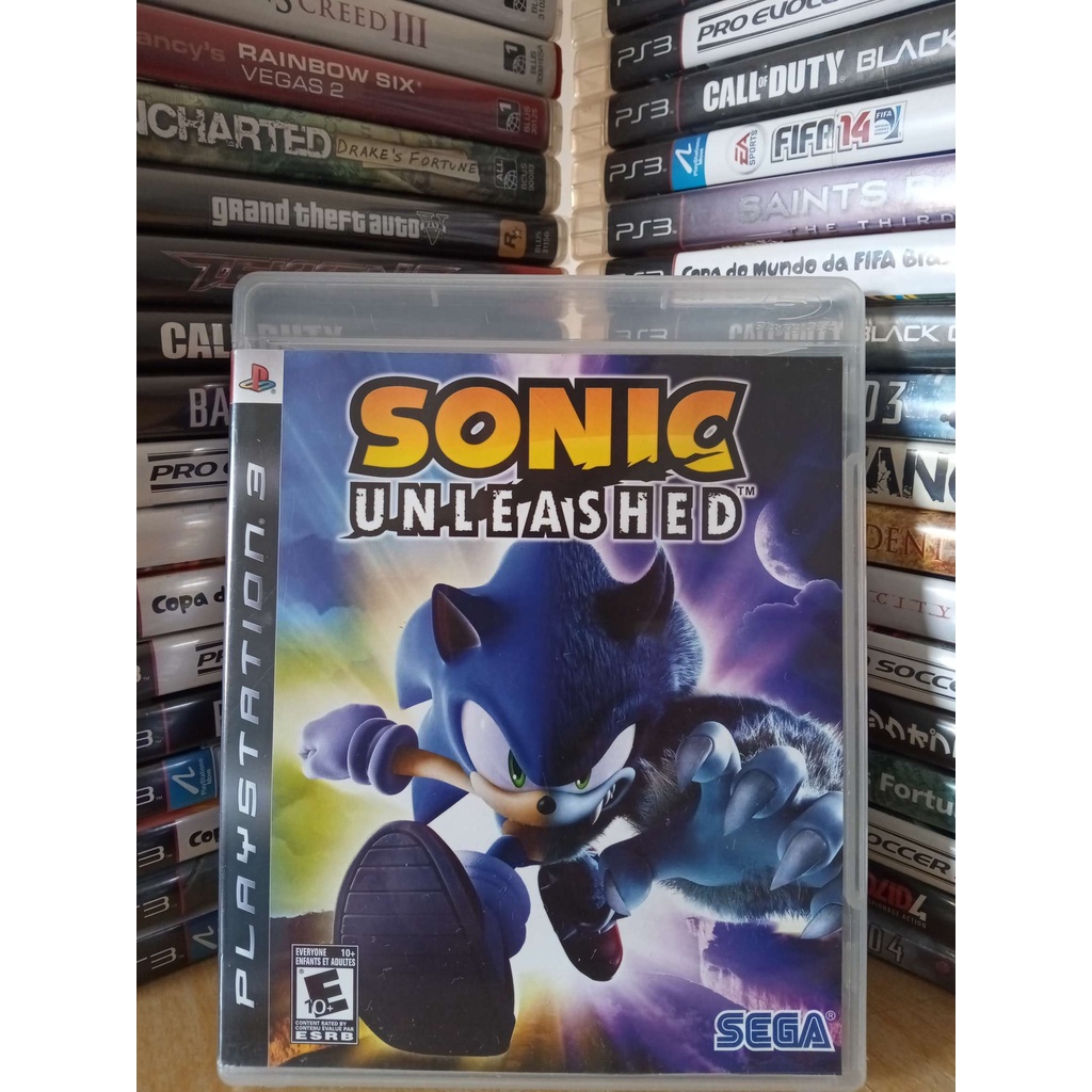 Jogo Sonic Unleashed - PS3 - Comprar Jogos